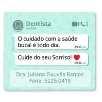 Ímã de Geladeira Mensagem - Dental Speed