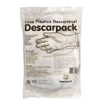 Luva Plástica Descartável - Descarpack