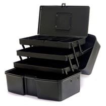 Maleta Premium 3 Bandejas Preta - Polymer