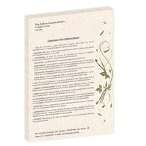 Orientações ao paciente Eco Papel Reciclado - Dental Speed