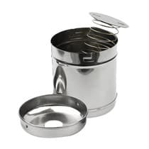 Porta Algodão com Mola Inox 08 x 10cm - Fava