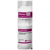 Clorexidina Riohex 2% - Solução Alcoólica 1L - RIOQUÍMICA