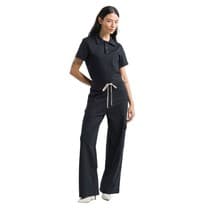 Scrub Feminino Polo Preto - Dra. Cherie
