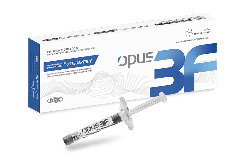 Opus 3f - Hialuronato de Sódio para Tratamento da Dor Associada à Osteoartrite
