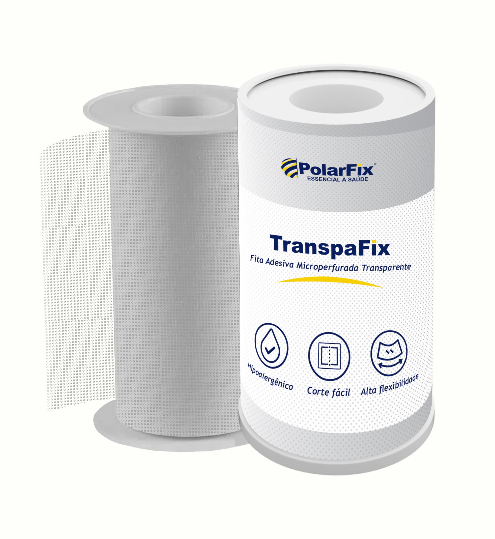 TranspaFix – Fita Adesiva Microperfurada Transparente Polar Fix