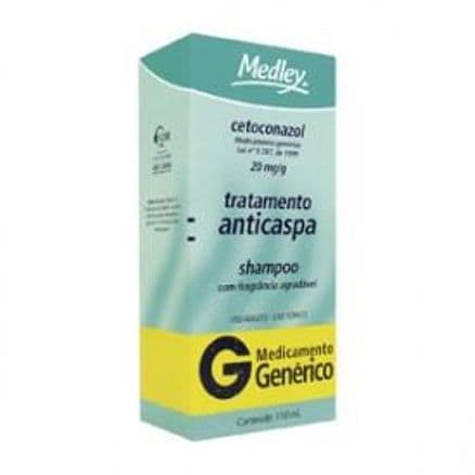 Cetoconazol 20,0mg/g Shampoo 110ml Generico Medley - Portal do Médico