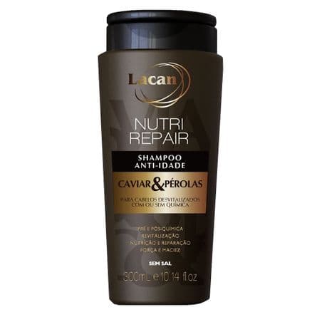 Shampoo Lacan Caviar E Perolas Anti Idade 300ml - Portal do Médico