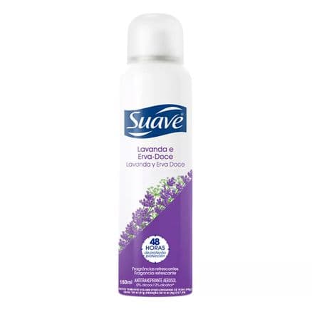 Desodorante Aerosol Suave Lavanda e Erva-Doce Antitranspirante 48h 150ml - Portal do Médico