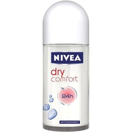 Desodorante Roll-On Nivea Feminino Dry Comfort 50ml - Portal do Médico