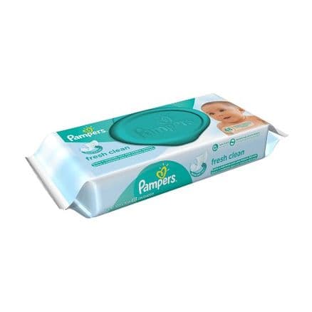 Lenço Umedecido Pampers Fresh Clean 48 unidades - Portal do Médico