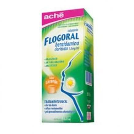 Flogoral Colutório Sabor Laranja 150mL - Portal do Médico