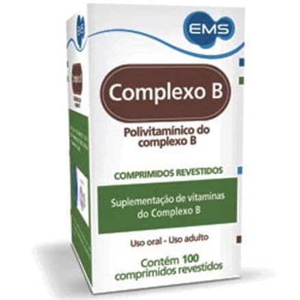 Complexo B 100 comprimidos revestidos - Portal do Médico