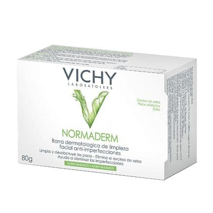 Normaderm Vichy Sabonete Facial Barra 80g - Portal do Médico