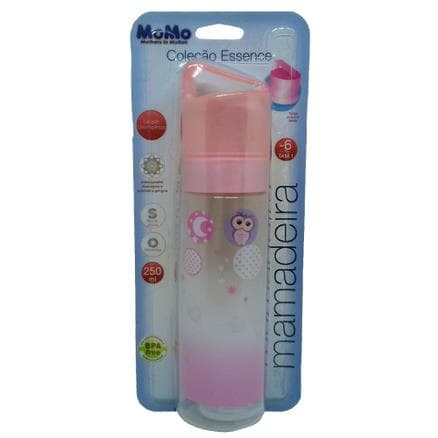 Mamadeira Momo Essence Tamanho 1 Bico Ortodôntico de Silicone Cores Sortidas 250ml - Portal do Médico