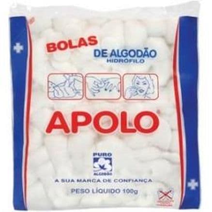 Algodão Apolo em Bolas 100g - Portal do Médico