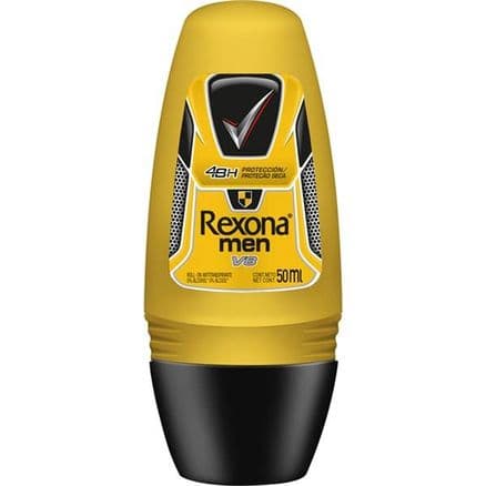 Desodorante Roll-On Rexona Masculino V8 50ml - Portal do Médico