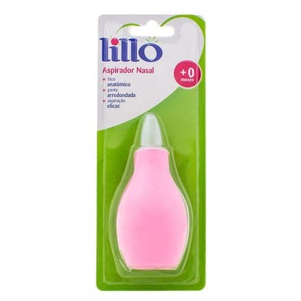 Aspirador Nasal Lillo Rosa - Portal do Médico