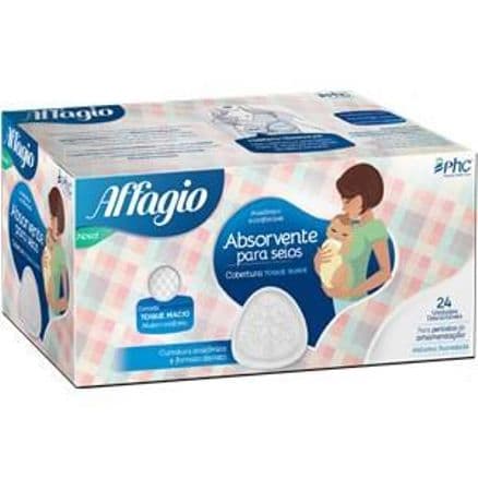 Absorvente para Seios Affagio Toque Suave 24 unidades - Portal do Médico