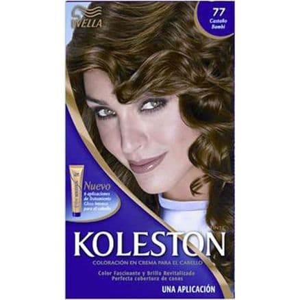 Tintura Permanente Koleston 77 Marrom Dourado - Portal do Médico
