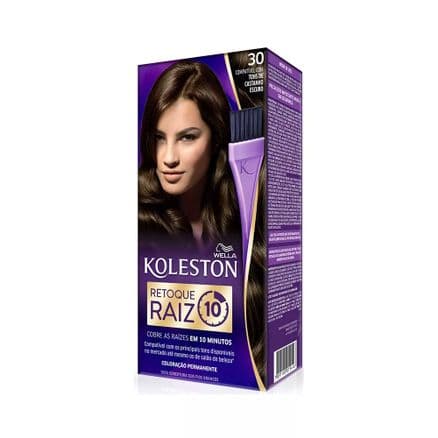 Retoque de Raiz Koleston 30 Castanho Escuro - Portal do Médico