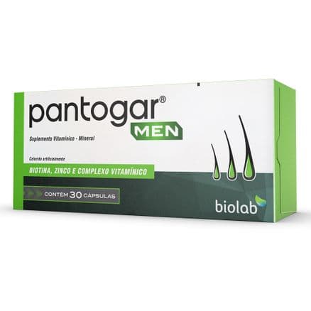 Pantogar Men 30 capsulas - Portal do Médico