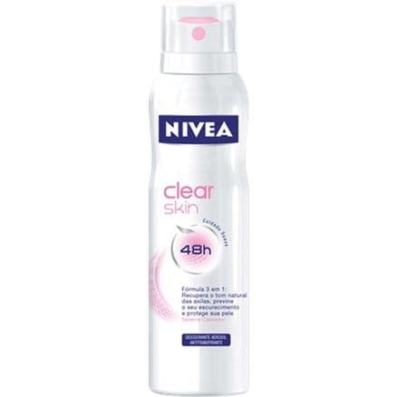 Desodorante Aerosol Nivea Feminino Clear Skin 150ml - Portal do Médico