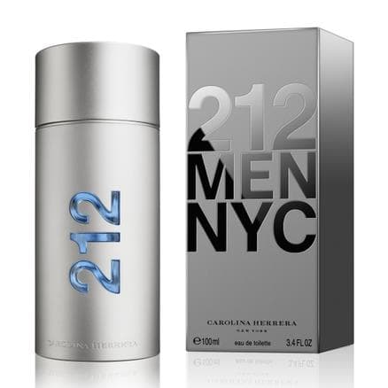 Perfume Carolina Herrera 212 Men Nyc Eau De Toilette Spray 50ml - Portal do Médico