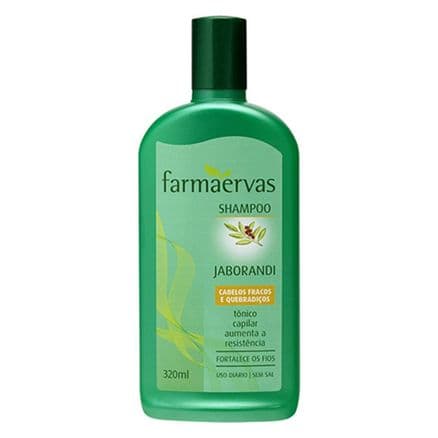 Shampoo Uso Diário Farmaervas Jaborandi 320ml - Portal do Médico