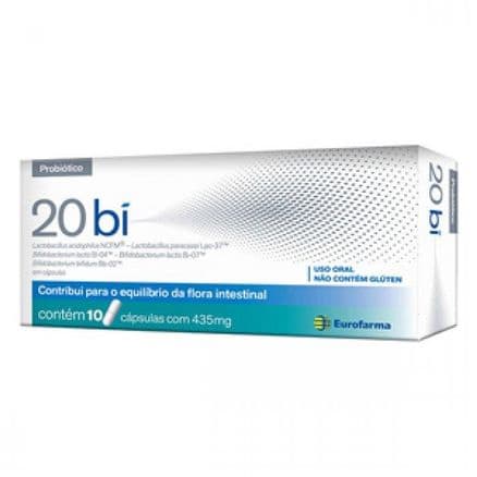 20 Bí Probiótico 10 cápsulas - Portal do Médico