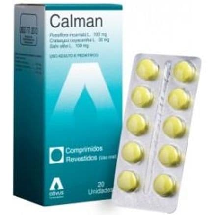 Calman 20 comprimidos - Portal do Médico