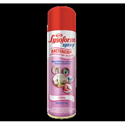 Lysoform Spray Floral Desinfetante Para Uso Geral 300ml - Portal do Médico