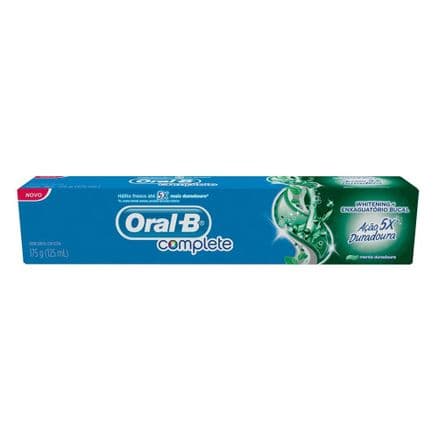Creme Dental Oral B Complete 5X Ação Duradoura 90g - Portal do Médico
