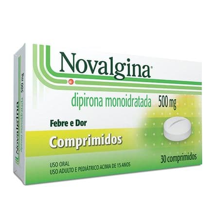 Novalgina 500mg 30 comprimidos - Portal do Médico