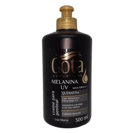 Creme de Pentear Gota Cosméticos Melanina Sem Enxague 300ml - Portal do Médico