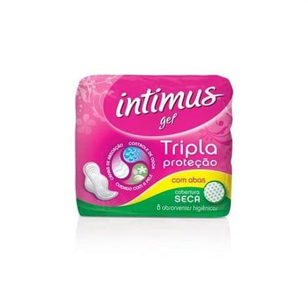 Absorvente com Abas Intimus Gel c/ 8 Tri Protect Extra Seca - Portal do Médico