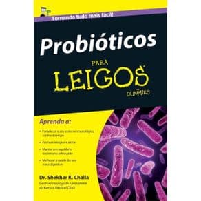 Livro - Probióticos para leigos - 1ª edição - Portal do Médico