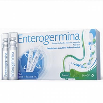 Enterogermina 10 frascos de 5mL - Portal do Médico