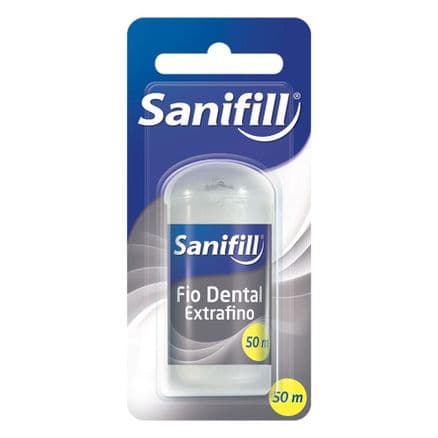 Fio Dental Sanifill Extra Fino 50m - Portal do Médico