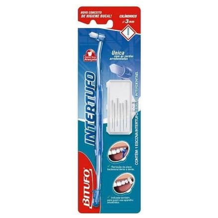 Escova Dental Bitufo Intertufo Cilindrico 3mm - Portal do Médico