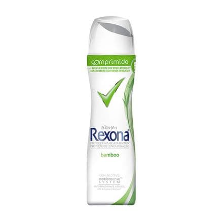 Desodorante Rexona Aerosol Bamboo Comprimido 54g - Portal do Médico