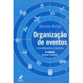 Livro - Organização de Eventos - Matias - 6ª edição - Portal do Médico