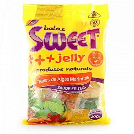 Balas Jelly Algas Marinhas Frutas 200g - Portal do Médico