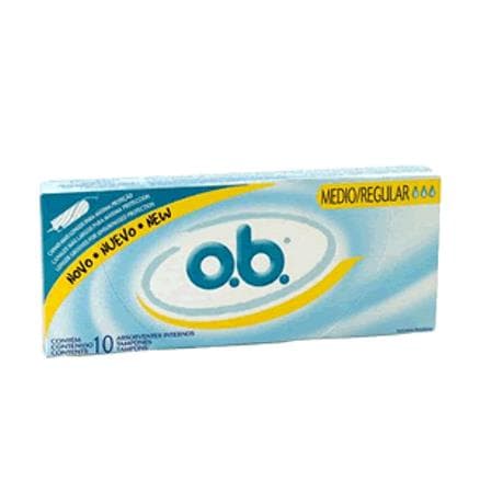 Absorvente Ob Interno Pro Comfort Médio 10un - Portal do Médico