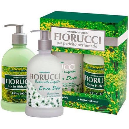 Kit Fiorucci Erva Doce Sabonete Líquido 500ml + Loção Hidratante 500ml - Portal do Médico