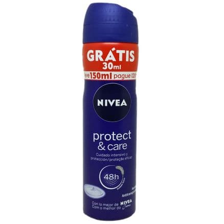 Desodorante Nivea Protect Care 48h Leve 150ml Pague 120ml - Portal do Médico