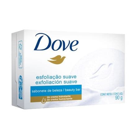 Sabonete em Barra Dove Esfoliação Suave 90g - Portal do Médico