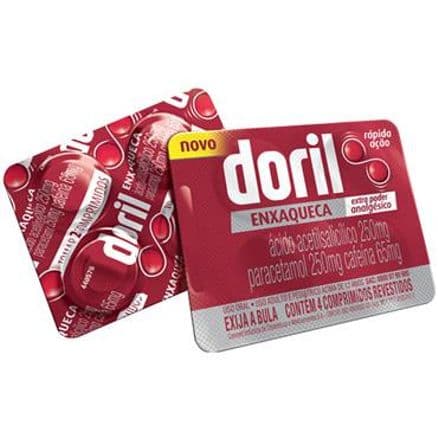 Doril Enxaqueca 4 comprimidos revestidos - Portal do Médico