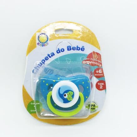 Chupeta Kitstar Ortodôntico Bichos 3D Leão/Elefante + 6 meses Tam 2 - Portal do Médico