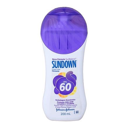 Protetor Solar Sundown FPS 60 Loção 200ml - Portal do Médico