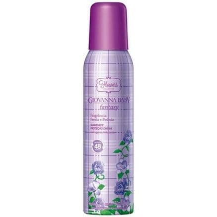 Desodorante Aerosol Giovanna Baby Flowers Fantasy 150ml - Portal do Médico